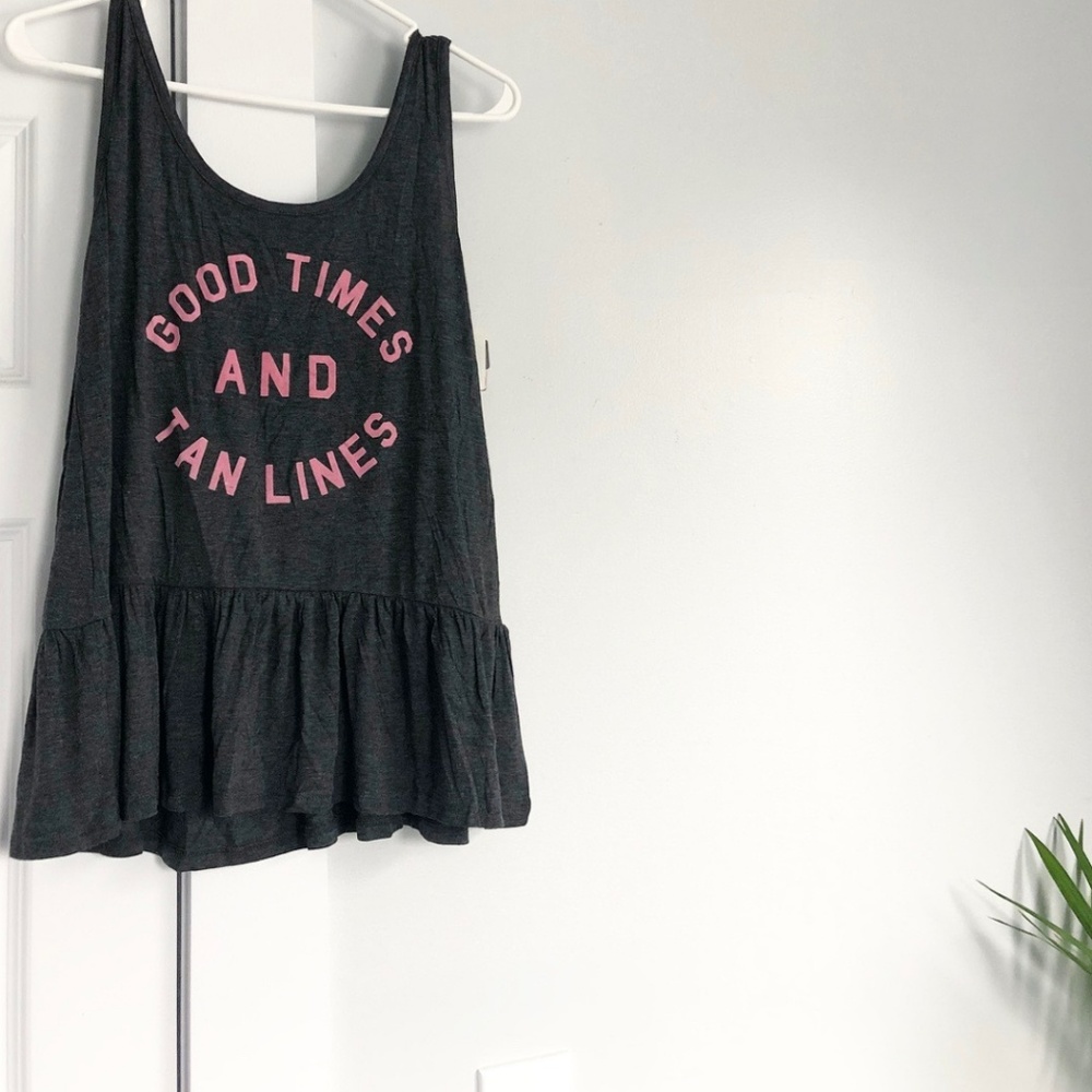Good Time & Tan Lines Junior Tank Top